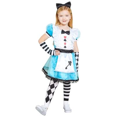 amscan Kostuum Alice 6-8 jaar, 9901799, Multicore amscan Kostuum Alice 6-8 jaar, 9901799, Multicore