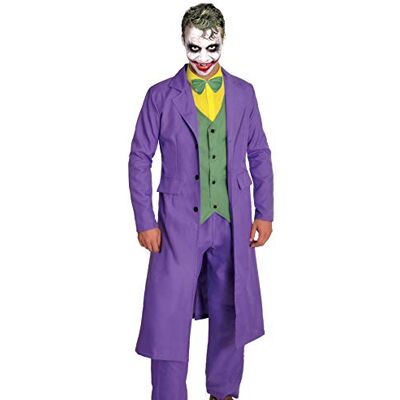 Ciao 11684.XL Joker-kostuum voor heren, paars, maat XL, paars, XL XL Ciao 11684.XL Joker-kostuum voor heren, paars, maat XL, paars, XL XL