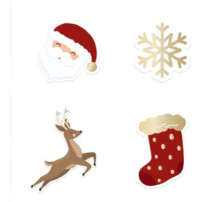STC Zak met 60 tafeldecoratie voor Kerstmis STC Zak met 60 tafeldecoratie voor Kerstmis