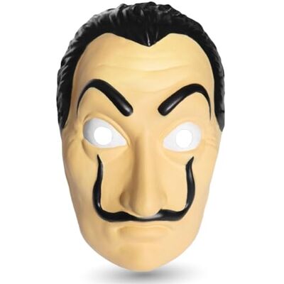 TK Gruppe Timo Klingler Casa del papel Bella Ciao 5 stuks maskers voor mannen, vrouwen en volwassenen met bekend masker uit het huis van zilver carnaval, Halloween TK Gruppe Timo Klingler Casa del papel Bella Ciao 5 stuks maskers voor mannen, vrouwen en volwassenen met bekend masker uit het huis van zilver carnaval, Halloween