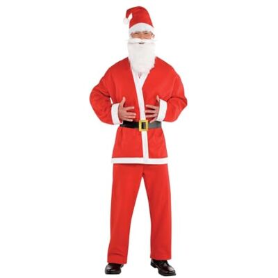 amscan Kerstmankostuum, kerstman, Sinterklaas, Kerstmis, kerstkostuum amscan Kerstmankostuum, kerstman, Sinterklaas, Kerstmis, kerstkostuum