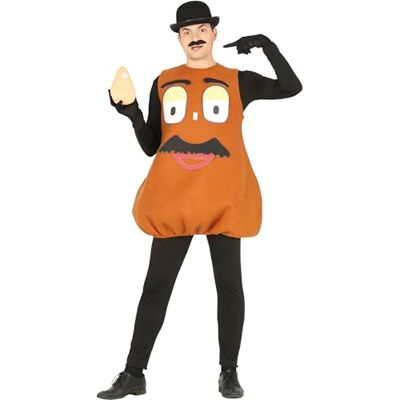 FIESTAS GUIRCA Kostuum Cabezon voor volwassenen (52-54/L) Outfit en onderdelen Kostuums voor vrijgezellenfeest, volwassenen en feesten FIESTAS GUIRCA Kostuum Cabezon voor volwassenen (52-54/L) Outfit en onderdelen Kostuums voor vrijgezellenfeest, volwassenen en feesten