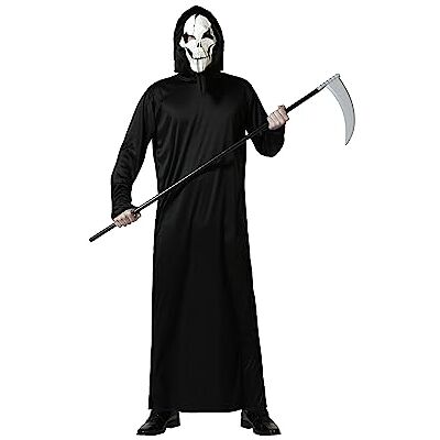 ATOSA zwart spook kostuum met masker heren volwassenen XS ATOSA zwart spook kostuum met masker heren volwassenen XS