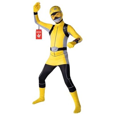 Morphsuits Power Rangers kostuum voor kinderen, carnavalskostuum, superhelden outfit, L Morphsuits Power Rangers kostuum voor kinderen, carnavalskostuum, superhelden outfit, L