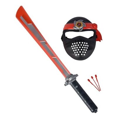 Simba Next Ninja zwaard en masker, rood Simba Next Ninja zwaard en masker, rood