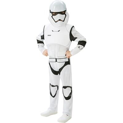 RUBIE'S Star Wars 620268-L Stormtrooper, Episode 7, Deluxe, kinderkostuum RUBIE'S Star Wars 620268-L Stormtrooper, Episode 7, Deluxe, kinderkostuum