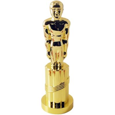 Smiffys figuur kunststof, goud Smiffys figuur kunststof, goud