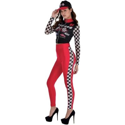 amscan Racecar Driver Costume Women's Medium (6-8) amscan Racecar Driver Costume Women's Medium (6-8)