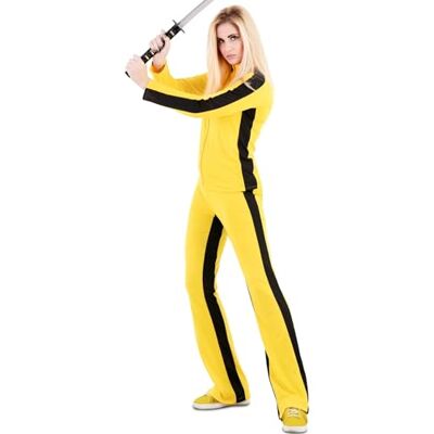 EUROCARNAVALES Kill Bill Moordenaarskostuum voor dames, meerkleurig, XL EUROCARNAVALES Kill Bill Moordenaarskostuum voor dames, meerkleurig, XL