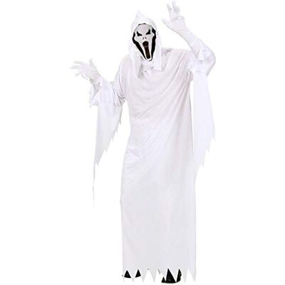 W WIDMANN MILANO Party Fashion spookkostuum, geest, Magere Hein, carnavalskostuum, Halloween W WIDMANN MILANO Party Fashion spookkostuum, geest, Magere Hein, carnavalskostuum, Halloween