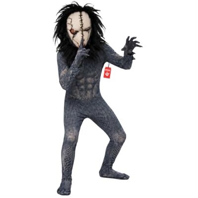 Morphsuits Seedeater Monsterkostuum voor kinderen, Halloween-kostuum voor kinderen, maat L Morphsuits Seedeater Monsterkostuum voor kinderen, Halloween-kostuum voor kinderen, maat L