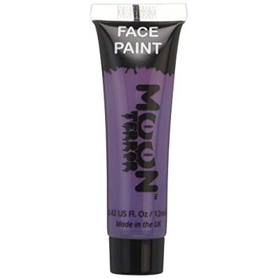 Moon Terror Halloween-schmink voor gezicht en lichaam, SFX make-up, speciale effecten make-up, gifpaars, 12 ml Moon Terror Halloween-schmink voor gezicht en lichaam, SFX make-up, speciale effecten make-up, gifpaars, 12 ml