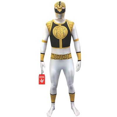 Morphsuits Mlprwx Originele Power Rangers voor een lengte van 180-186 cm Wit Maat XL Morphsuits Mlprwx Originele Power Rangers voor een lengte van 180-186 cm Wit Maat XL