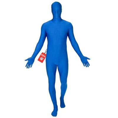 Morphsuits M blauw pak voor lengte 186-210 cm maat XL 6'2 6'9 (188 cm 206 cm) XXL Morphsuits M blauw pak voor lengte 186-210 cm maat XL 6'2 6'9 (188 cm 206 cm) XXL