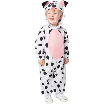 amscan 9916877 Dalmatiër kostuum met capuchon voor kinderen, 2-3 jaar amscan 9916877 Dalmatiër kostuum met capuchon voor kinderen, 2-3 jaar