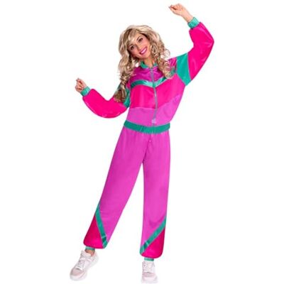 amscan 9906986 dames joggingpak joggingpak roze maat 44-46 amscan 9906986 dames joggingpak joggingpak roze maat 44-46