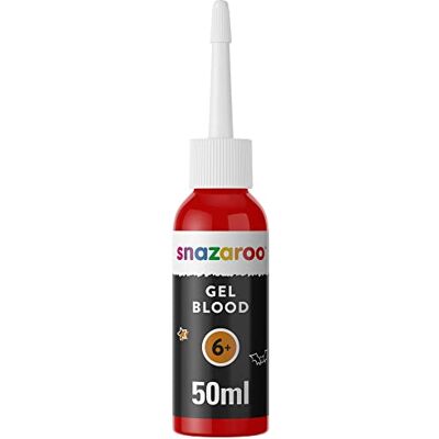 Snazaroo Bloedeffect, gel, 50 ml Snazaroo Bloedeffect, gel, 50 ml
