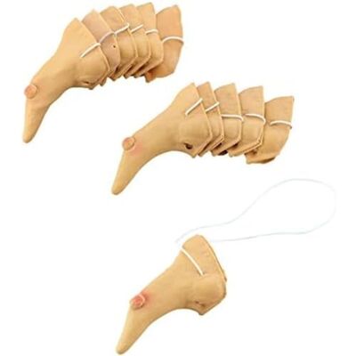 Bristol Novelty MD057 Heksenneus, uniseks, volwassenen, beige, één maat Bristol Novelty MD057 Heksenneus, uniseks, volwassenen, beige, één maat
