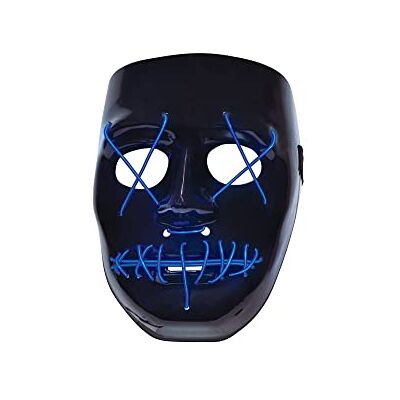 Bristol Novelty Anarchy Lichtmasker voor volwassenen Bristol Novelty Anarchy Lichtmasker voor volwassenen