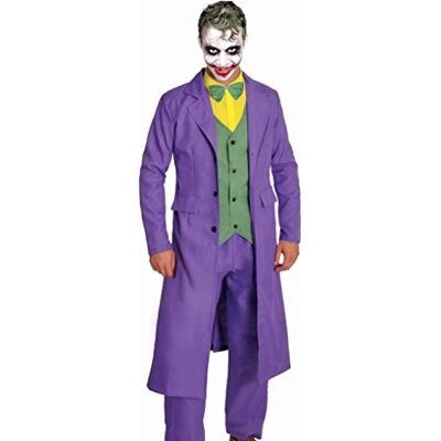 Ciao Joker kostuum voor volwassenen, origineel DC Comics (maat L) Ciao Joker kostuum voor volwassenen, origineel DC Comics (maat L)