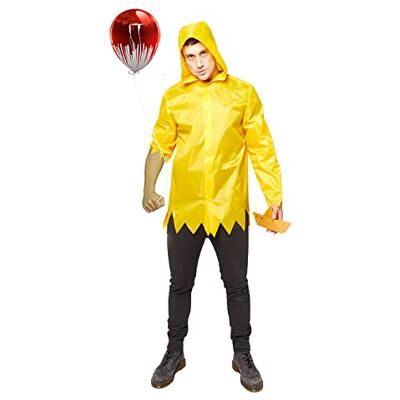 amscan Georgien-kostuum voor heren, waterdicht, Halloween-kostuum, 106,7 116,8 cm amscan Georgien-kostuum voor heren, waterdicht, Halloween-kostuum, 106,7 116,8 cm