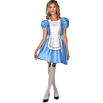 amscan (Fix 1/1) (9910400) Alice in Wonderland dameskostuum (38-40) amscan (Fix 1/1) (9910400) Alice in Wonderland dameskostuum (38-40)