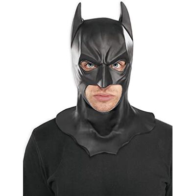 RUBIE'S Rubies Officieel Batman Dark Knight volmasker voor volwassenen, eenheidsmaat, zwart Halloween RUBIE'S Rubies Officieel Batman Dark Knight volmasker voor volwassenen, eenheidsmaat, zwart Halloween