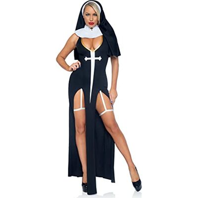 Leg Avenue scala Sultry Sinner kostuum, zwart, maat S Leg Avenue scala Sultry Sinner kostuum, zwart, maat S