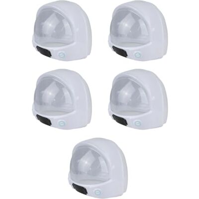 Funidelia 5 dastronautenhelmen voor dames en heren, ruimte, maan, beroepen Accessoires voor volwassenen, kostuumaccessoires Wit Funidelia 5 dastronautenhelmen voor dames en heren, ruimte, maan, beroepen Accessoires voor volwassenen, kostuumaccessoires Wit