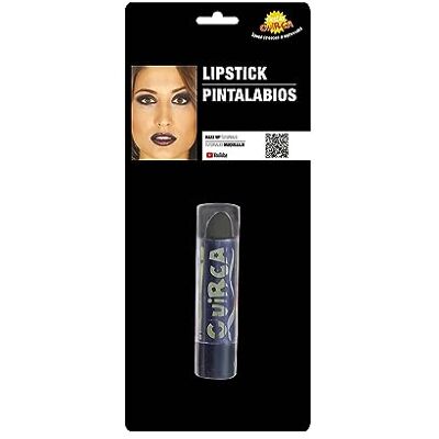 FIESTAS GUIRCA GUI15461 Zwarte lippenstift in blisterverpakking FIESTAS GUIRCA GUI15461 Zwarte lippenstift in blisterverpakking