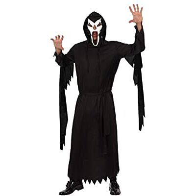 ATOSA -49969 -49969-Costume-Déguisement Ténebreux Adulte, Homme, 49969, Noir, XL ATOSA -49969 -49969-Costume-Déguisement Ténebreux Adulte, Homme, 49969, Noir, XL