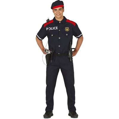 FIESTAS GUIRCA herenkostuum politie M FIESTAS GUIRCA herenkostuum politie M