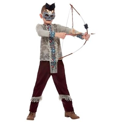 Smiffys Dark Spirit Warrior Costume Costume de guerrier Dark Spirit Garçon Smiffys Dark Spirit Warrior Costume Costume de guerrier Dark Spirit Garçon