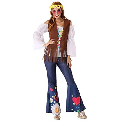 ATOSA Hippie-kostuum voor dames ATOSA Hippie-kostuum voor dames