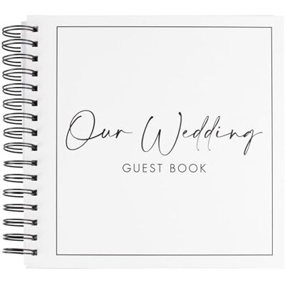 Ginger Ray Black and White Wedding gastenboek voor bruiloft, bruin Ginger Ray Black and White Wedding gastenboek voor bruiloft, bruin