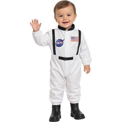 FIESTAS GUIRCA Wit astronautenkostuum voor baby's FIESTAS GUIRCA Wit astronautenkostuum voor baby's