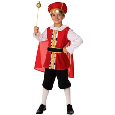 Bristol Novelty Fancy Me Jongens 5 stuks Rood Middeleeuws Tudor Geboorte Koning Kerstkostuum 4-14 jaar Rood, 7-9 jaar Bristol Novelty Fancy Me Jongens 5 stuks Rood Middeleeuws Tudor Geboorte Koning Kerstkostuum 4-14 jaar Rood, 7-9 jaar