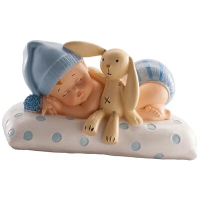 dekora Doopdetails decoratiefiguur voor doop jongens – baby met pluche dekora Doopdetails decoratiefiguur voor doop jongens – baby met pluche