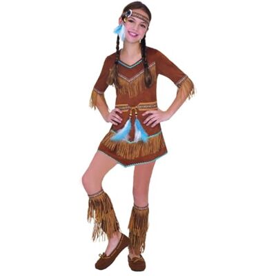 amscan 997653 dromenvangerkostuum, jurk, hoofdband, leggings, Indiaas, bruin, 4-6 jaar amscan 997653 dromenvangerkostuum, jurk, hoofdband, leggings, Indiaas, bruin, 4-6 jaar