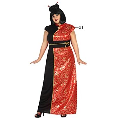 ATOSA 17352 Chinees dameskostuum, XL, 42/44, rood ATOSA 17352 Chinees dameskostuum, XL, 42/44, rood