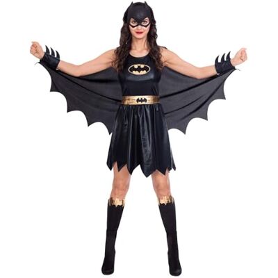 amscan 9906156 Batgirl Warner Bros Superheldenkostuum voor dames, maat 46-48 amscan 9906156 Batgirl Warner Bros Superheldenkostuum voor dames, maat 46-48