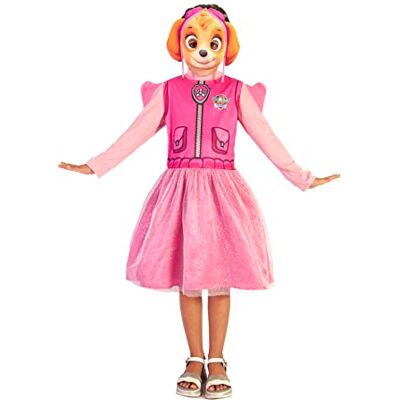 Ciao Skye Original Paw Patrol meisjeskostuum (maat 3-4 jaar) met masker Ciao Skye Original Paw Patrol meisjeskostuum (maat 3-4 jaar) met masker