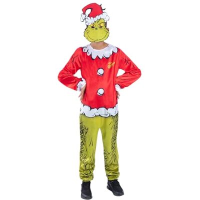 Smiffys Dr. Seuss The Grinch Kerstmankostuum 7-9 jaar Smiffys Dr. Seuss The Grinch Kerstmankostuum 7-9 jaar