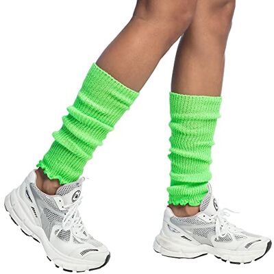 Boland Beenwarmers voor volwassenen, effen, Eén maat, manchetten, sokken, tops, jaren 80, kostuum, carnaval, themafeest Boland Beenwarmers voor volwassenen, effen, Eén maat, manchetten, sokken, tops, jaren 80, kostuum, carnaval, themafeest