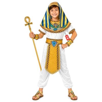 Fun Shack Farao-kostuum voor kinderen, Egyptisch kostuum voor jongens, carnavalsoutfit, Egypte, 2025 L Fun Shack Farao-kostuum voor kinderen, Egyptisch kostuum voor jongens, carnavalsoutfit, Egypte, 2025 L