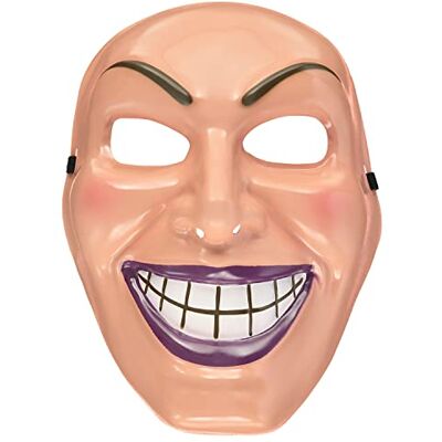 amscan 9918080 Halloween-masker voor heren, met elastisch koord amscan 9918080 Halloween-masker voor heren, met elastisch koord