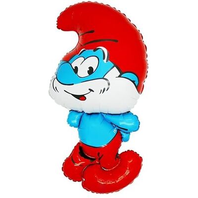 Toyland 84 cm (33 inch) folieballon in de vorm van een grote smurf – feestballonnen voor kinderen Toyland 84 cm (33 inch) folieballon in de vorm van een grote smurf – feestballonnen voor kinderen