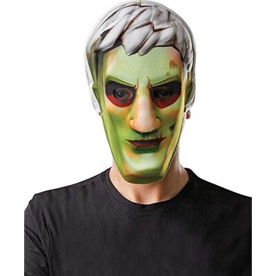 RUBIE'S Rubies Brainiac Fortnite EVA-masker, jongens, I-300539, groen, één maat RUBIE'S Rubies Brainiac Fortnite EVA-masker, jongens, I-300539, groen, één maat