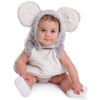 Dress Up America Baby Squeaky Mouse Halloween Pretend Play kostuum – mooie verkleedset voor rol Dress Up America Baby Squeaky Mouse Halloween Pretend Play kostuum – mooie verkleedset voor rol