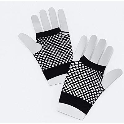 Bristol Novelty BA570 handschoenen net zwart kort 1 stuk, dames, eenheidsmaat Bristol Novelty BA570 handschoenen net zwart kort 1 stuk, dames, eenheidsmaat